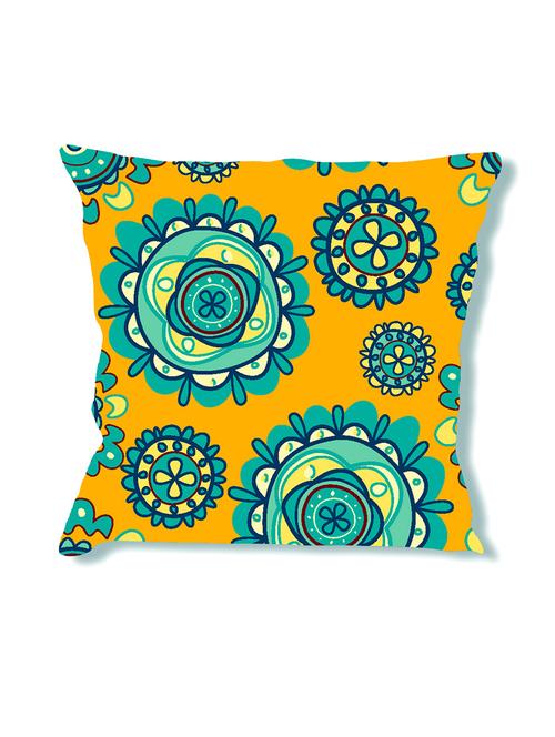 la verve digital printed canvas abstract cushion cover - 11444424 - Very Small Image - 1