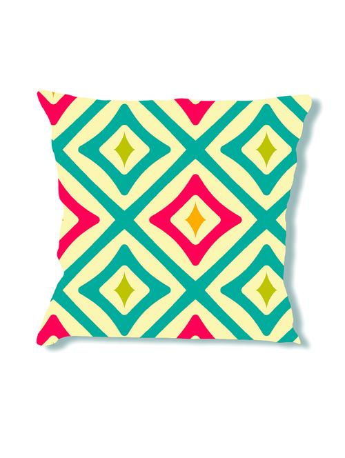 la verve digital printed canvas abstract cushion cover - 11444426 - Very Small Image - 1