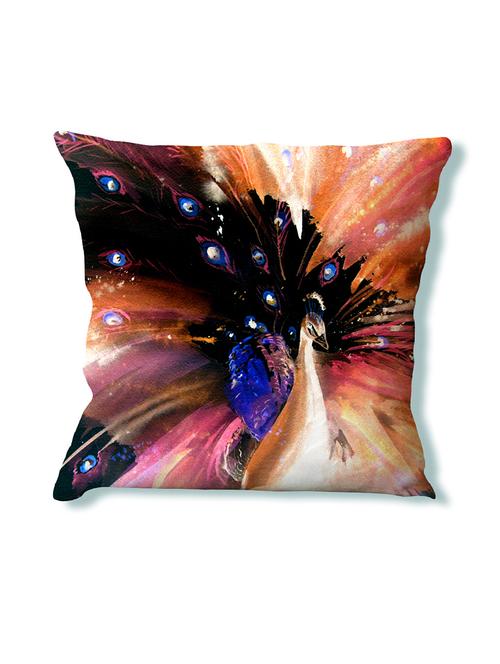 la verve digital printed canvas abstract cushion cover - 11444428 - Very Small Image - 1