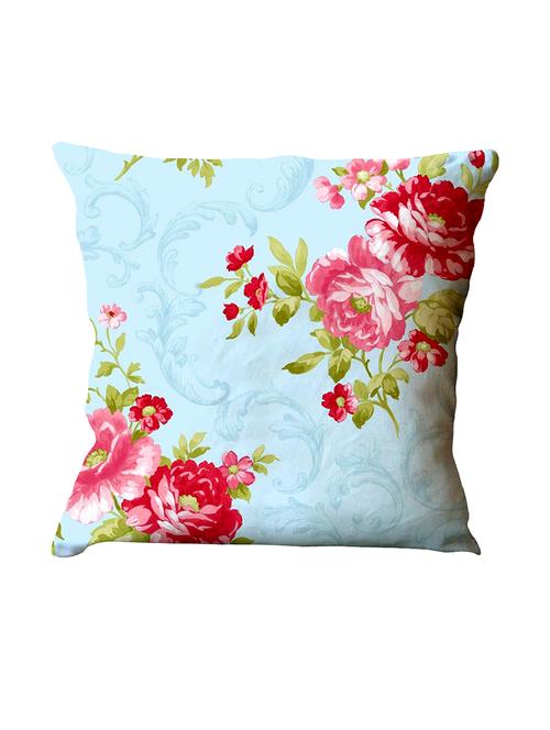 la verve digital printed canvas floral cushion cover - 11444439 - Very Small Image - 1