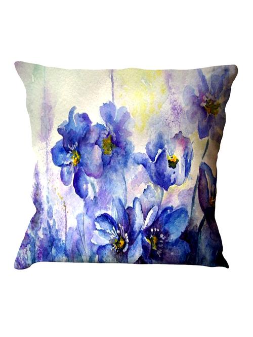 la verve digital printed canvas floral cushion cover - 11444449 - Very Small Image - 1