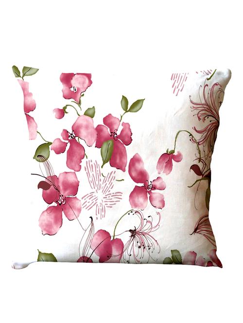 la verve digital printed canvas floral cushion cover - 11444464 - Very Small Image - 1