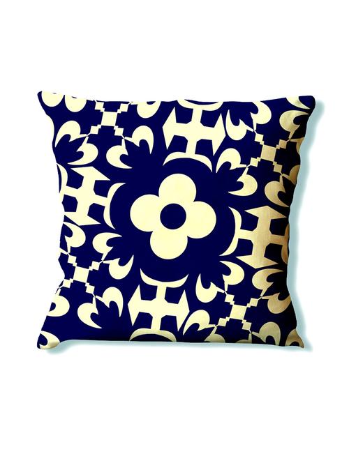 la verve digital printed canvas abstract cushion cover - 11444576 - Very Small Image - 1