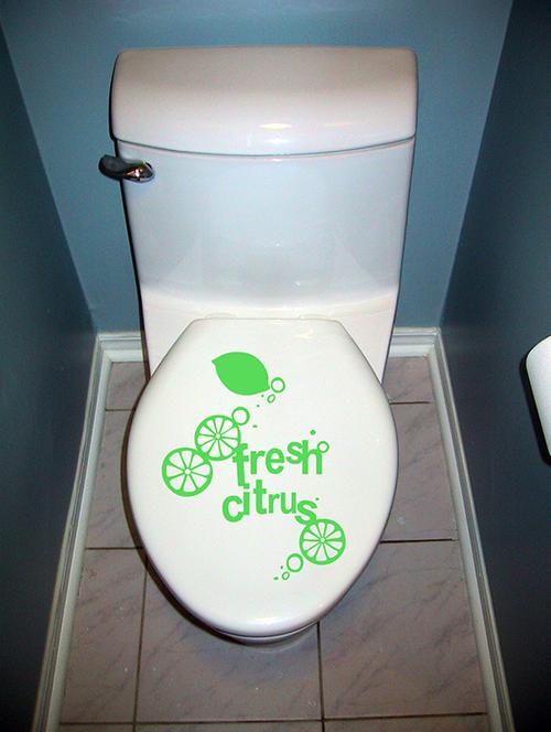 green fresh citrus wall sticker - 1144675 - Very Small Image - 1