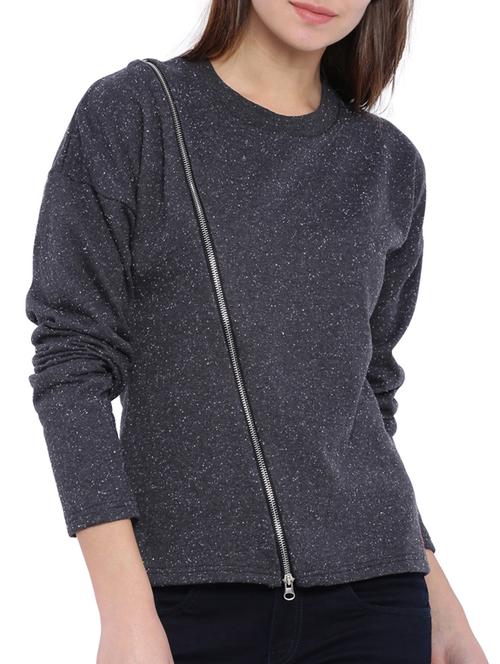 women's plain sweatshirt - 11446811 - Very Small Image - 1
