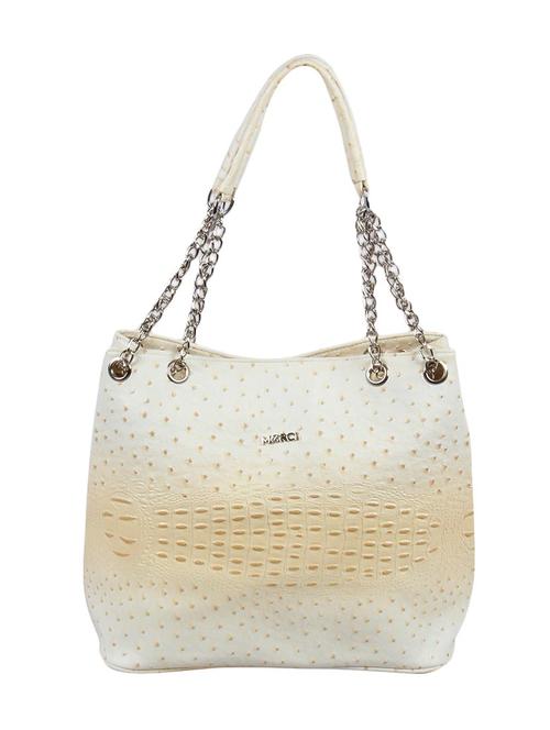 yellow leatherette handbag - 11447527 - Very Small Image - 1