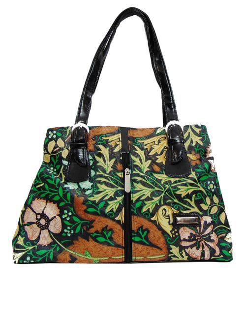 multi colored leatherette handbag - 11450656 - Very Small Image - 1