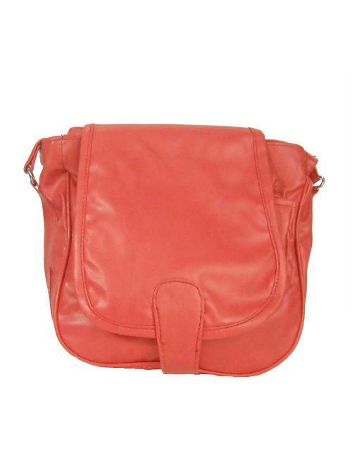 red leatherette sling bag - 11450682 - Very Small Image - 1