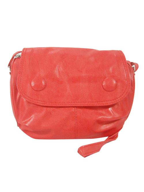 red leatherette sling bag - 11450695 - Very Small Image - 1