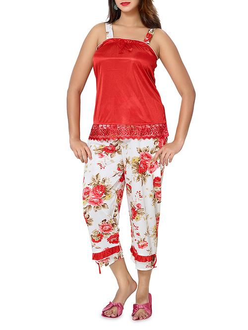 combo of top and bottom night suit set - 1145304 - Very Small Image - 1