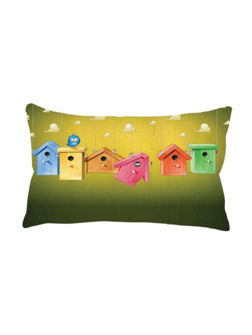 printed green pillows & insert - 11455903 - Very Small Image - 1