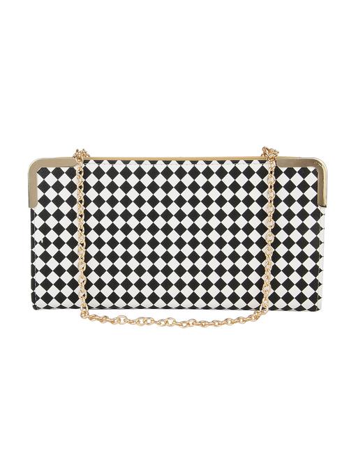 multi coloured leatherette clutch - 11458903 - Very Small Image - 1