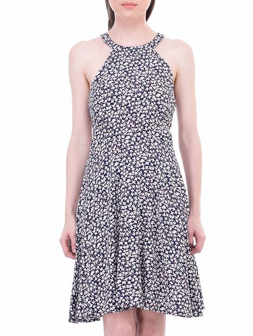 multicolored printed viscose dress - 11459173 - Very Small Image - 1