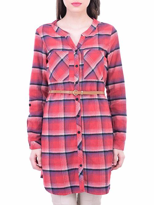 multi colored cotton regular tunic - 11459627 - Very Small Image - 1