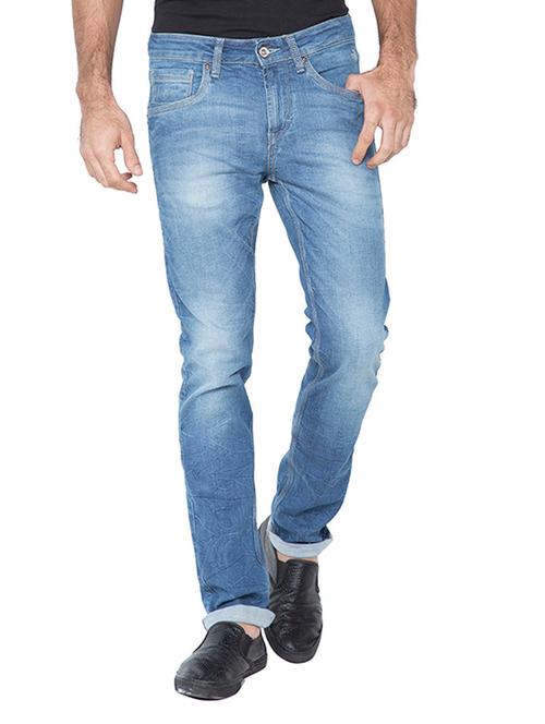 light blue cotton jeans - 11461168 - Very Small Image - 1