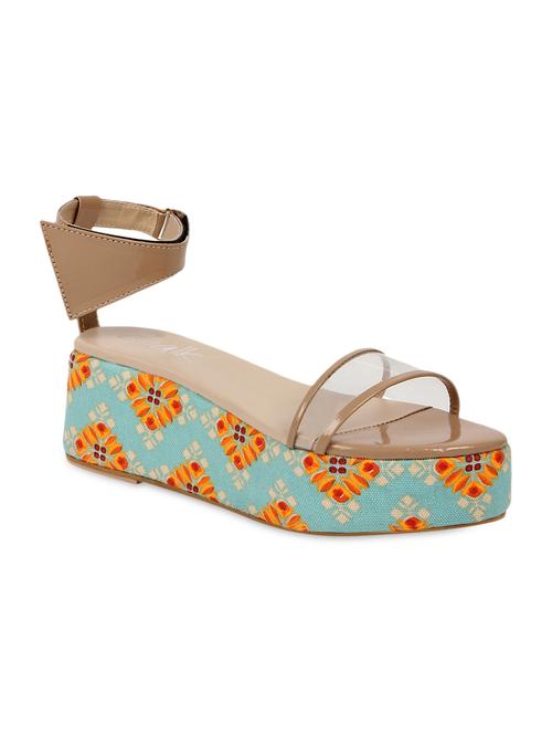 transparent strap platform wedge - 1146194 - Very Small Image - 1