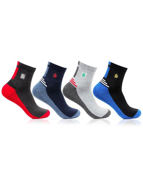 multi colored cotton socks sock set of 4 - 11476026 - Very Small Image - 1