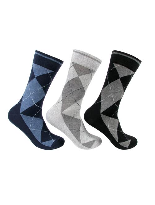 multi colored cotton socks sock set of 3 - 11476041 - Very Small Image - 1