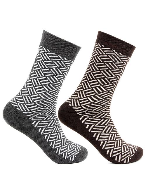 multi colored wool sock set of 2 - 11476055 - Very Small Image - 1