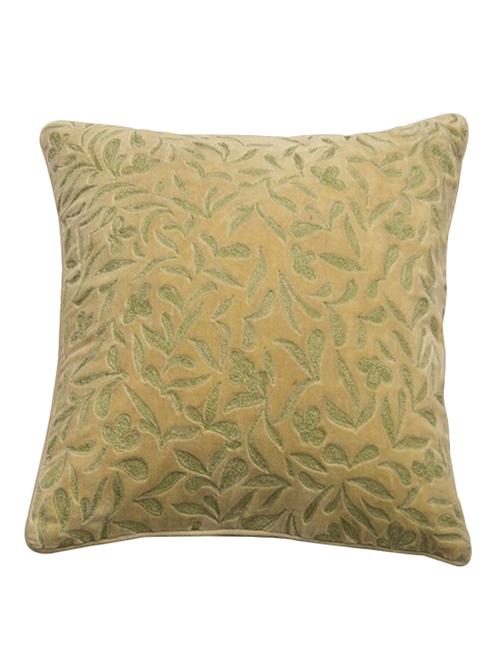 yellow suede set of 2 cushion cover - 11477280 - Very Small Image - 1