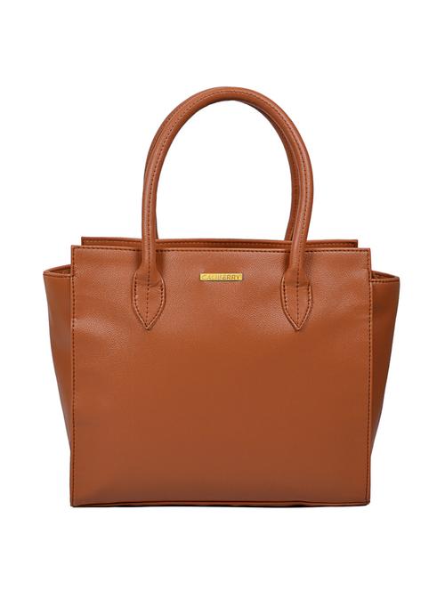 brown leatherette (pu handbag) - 11478019 - Very Small Image - 1