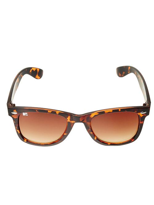 brown color, polycarbonate wayfarer sunglass - 11478860 - Very Small Image - 1