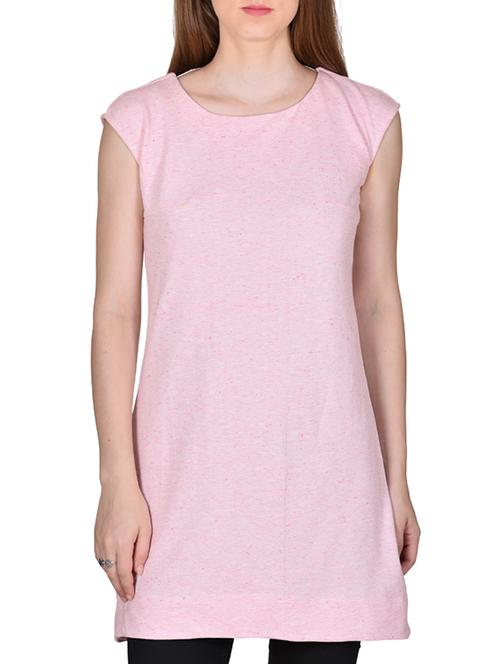 light pink cotton tunic - 11480769 - Very Small Image - 1