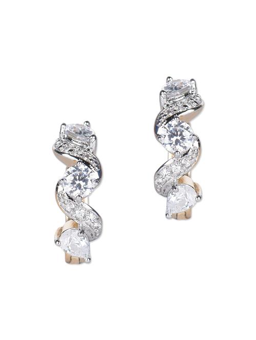silver gold stone metallic earrings - 1148215 - Very Small Image - 1