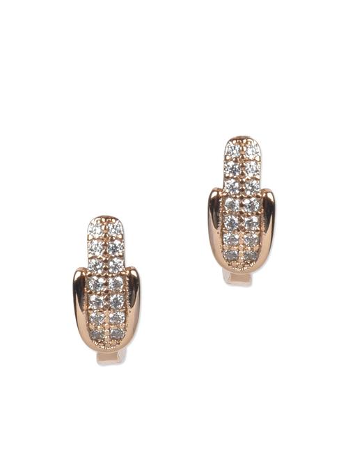 silver gold stone metallic earrings - 1148235 - Very Small Image - 1