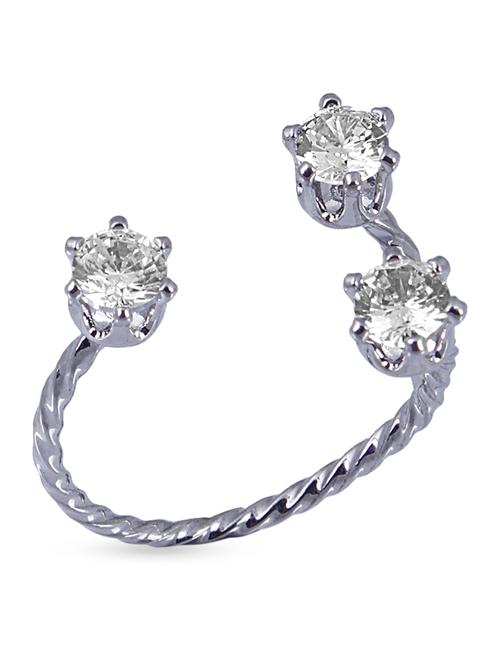 silver metal ring - 11482380 - Very Small Image - 1