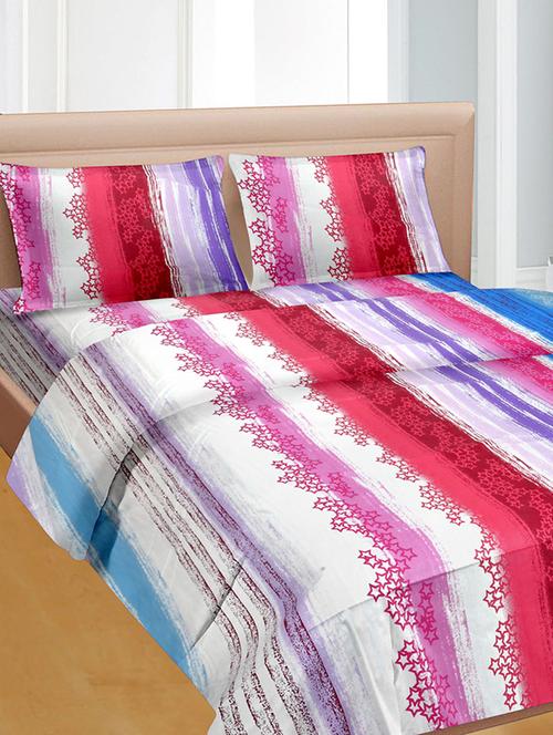 double bed cotton bed sheet set - 11483728 - Very Small Image - 1