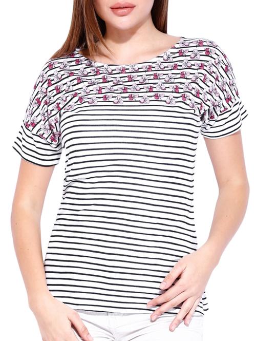 white cotton top - 11488673 - Very Small Image - 1