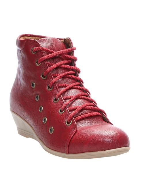 maroon ankle boot - 11489533 - Very Small Image - 1