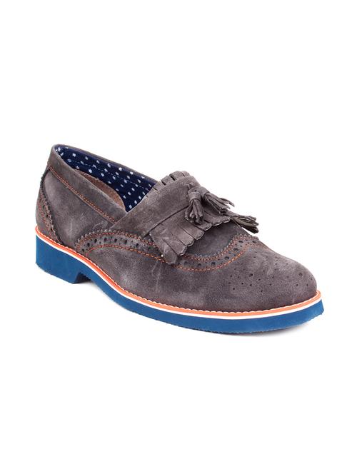 grey leatherette sneakers - 11494016 - Very Small Image - 1