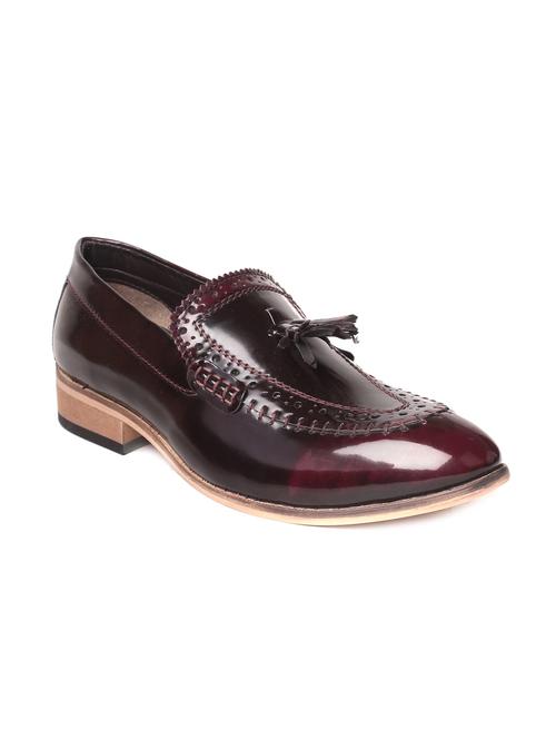 red leatherette slip on - 11494030 - Very Small Image - 1