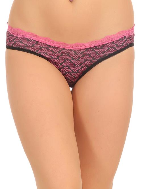 pink nylon bikini panty - 11497368 - Very Small Image - 1