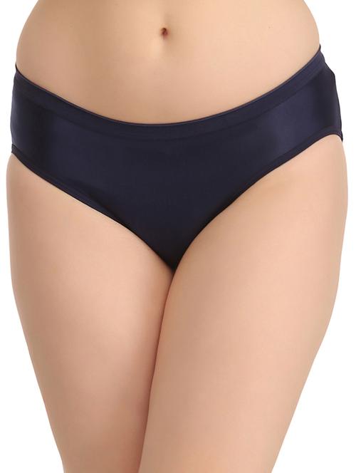blue nylon bikini panty - 11497369 - Very Small Image - 1