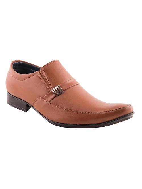tan leather formal slip on - 11499802 - Very Small Image - 1