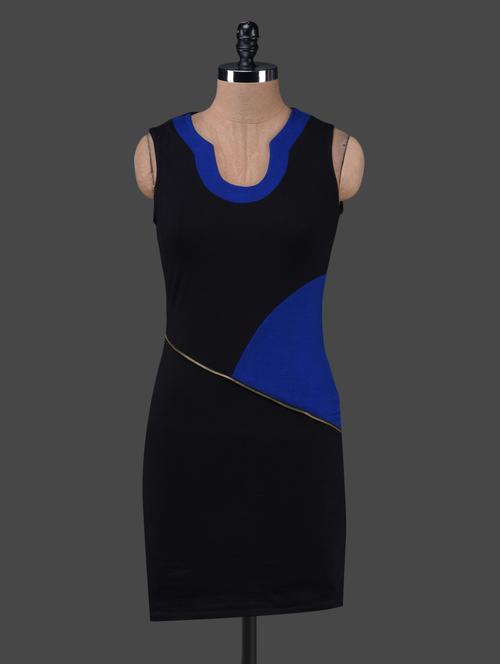 sleeveless color block bodycon dress - 1150076 - Very Small Image - 1