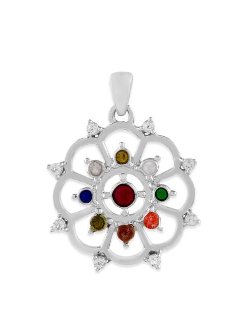 silver 925 sterling silver precious pendant - 11501879 - Very Small Image - 1