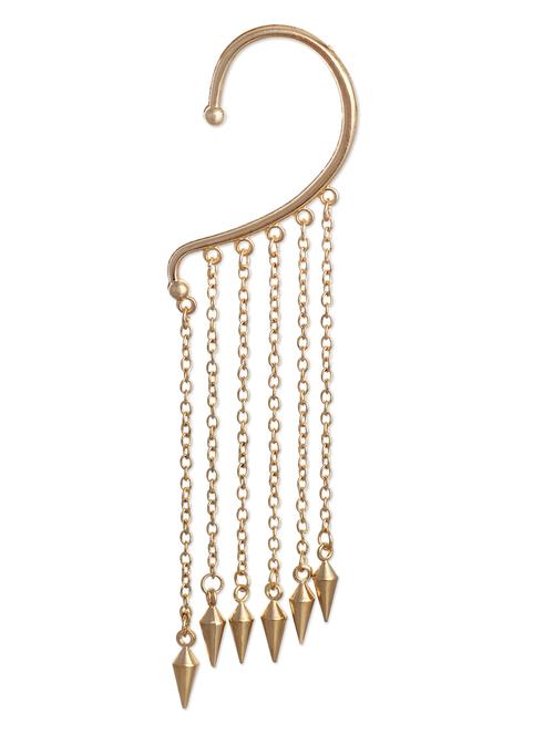 golden spike pattern ear cuff - 1150968 - Very Small Image - 1