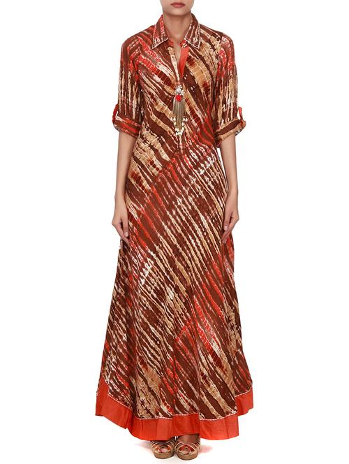 multi colored cotton dress - 11512099 - Very Small Image - 1