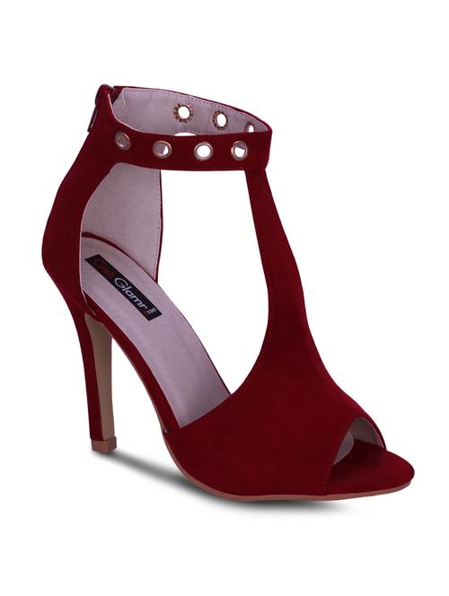 red ankle strap sandal - 11512990 - Very Small Image - 1