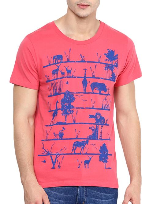 pink cotton t-shirt - 11517488 - Very Small Image - 1