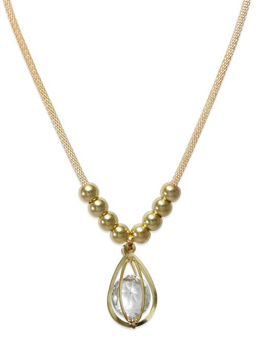 gold gold plated long necklace - 11518878 - Very Small Image - 1