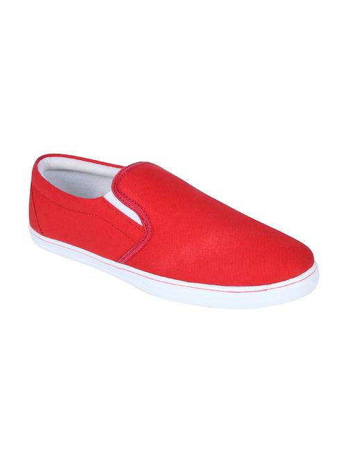 red canvas casual slipon - 11522264 - Very Small Image - 1
