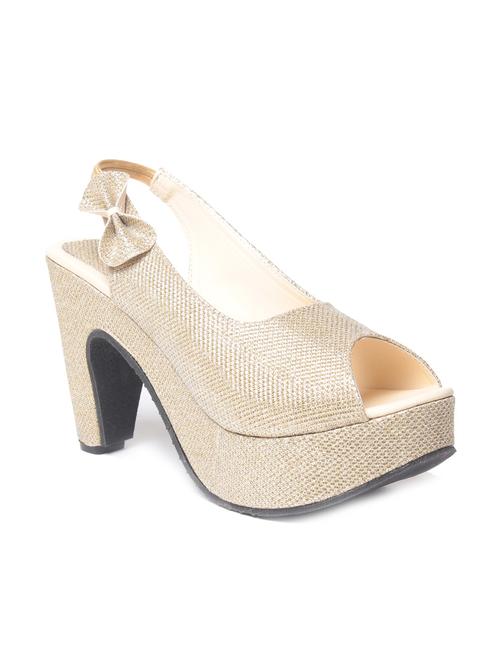 gold patent leather back strap sandals - 11522734 - Very Small Image - 1