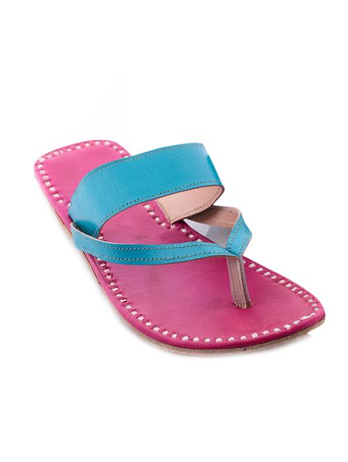 blue toe separator kolhapuri - 11527271 - Very Small Image - 1