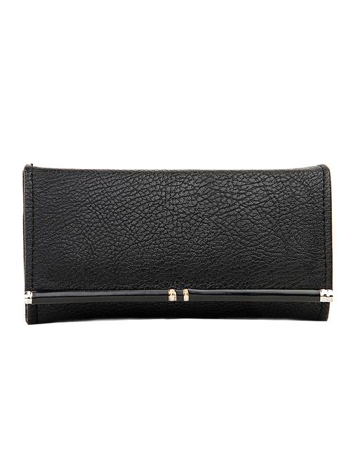 black leatherette clutch - 11529081 - Very Small Image - 1