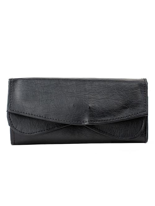black leatherette clutch - 11529104 - Very Small Image - 1